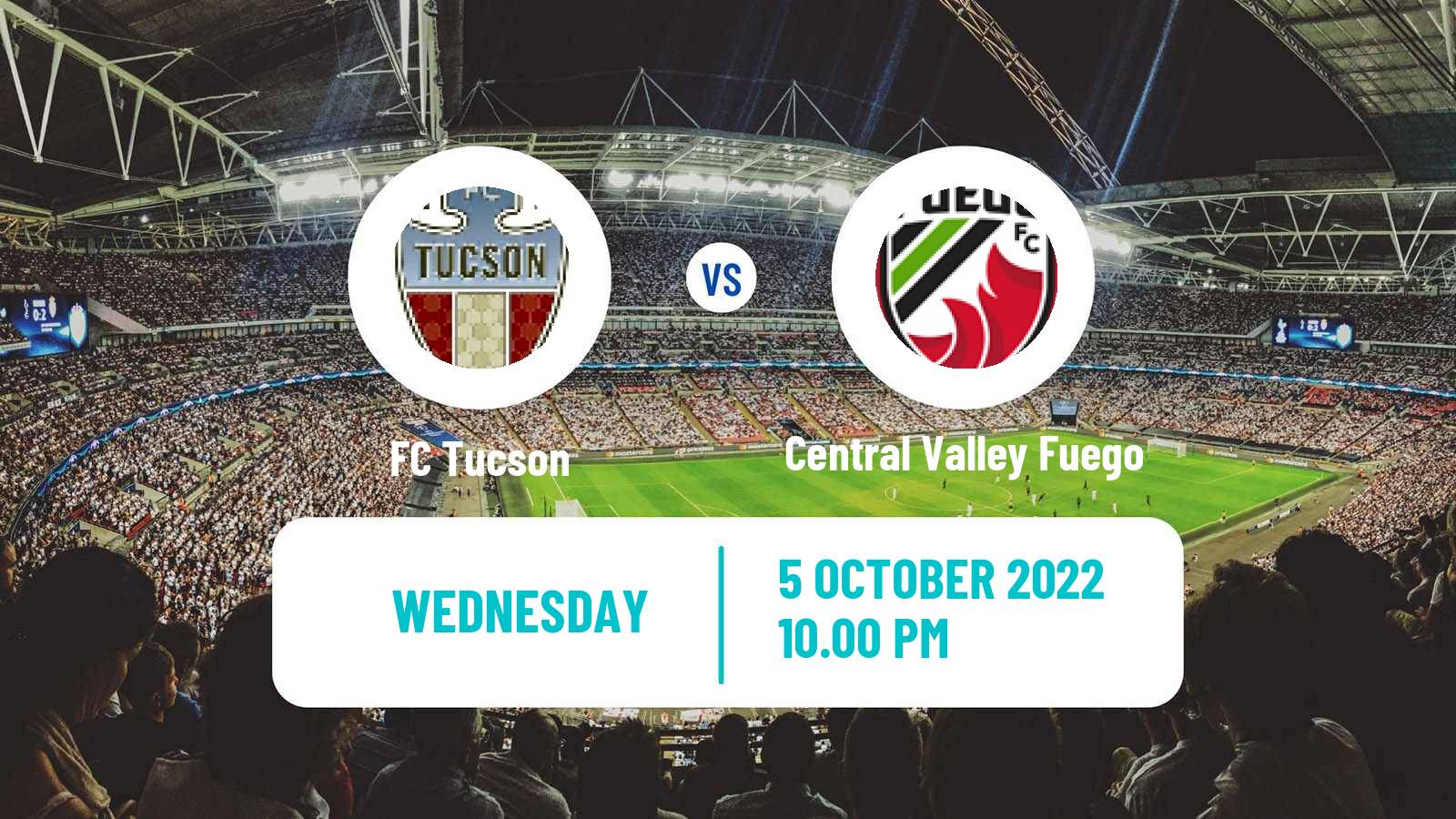 Soccer USL League One Tucson - Central Valley Fuego