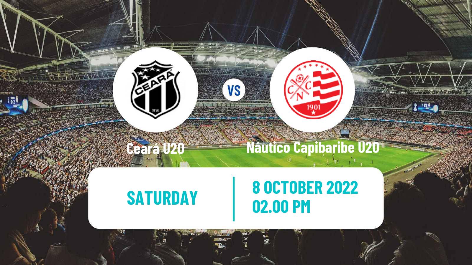 Soccer Copa do Brasil U20 Ceará U20 - Náutico Capibaribe U20