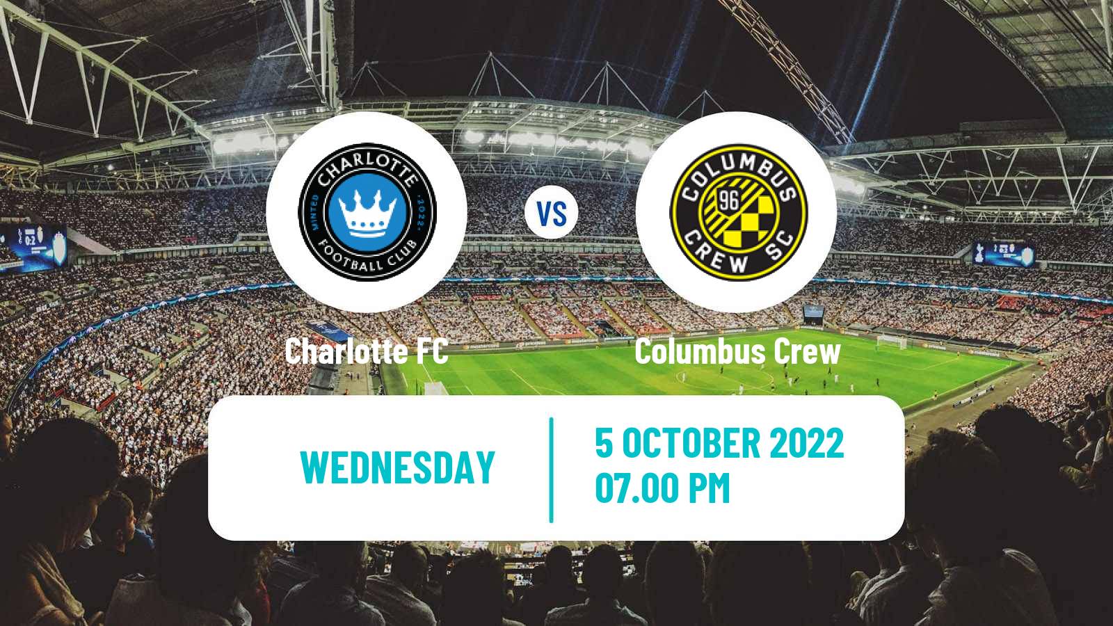 Soccer MLS Charlotte - Columbus Crew