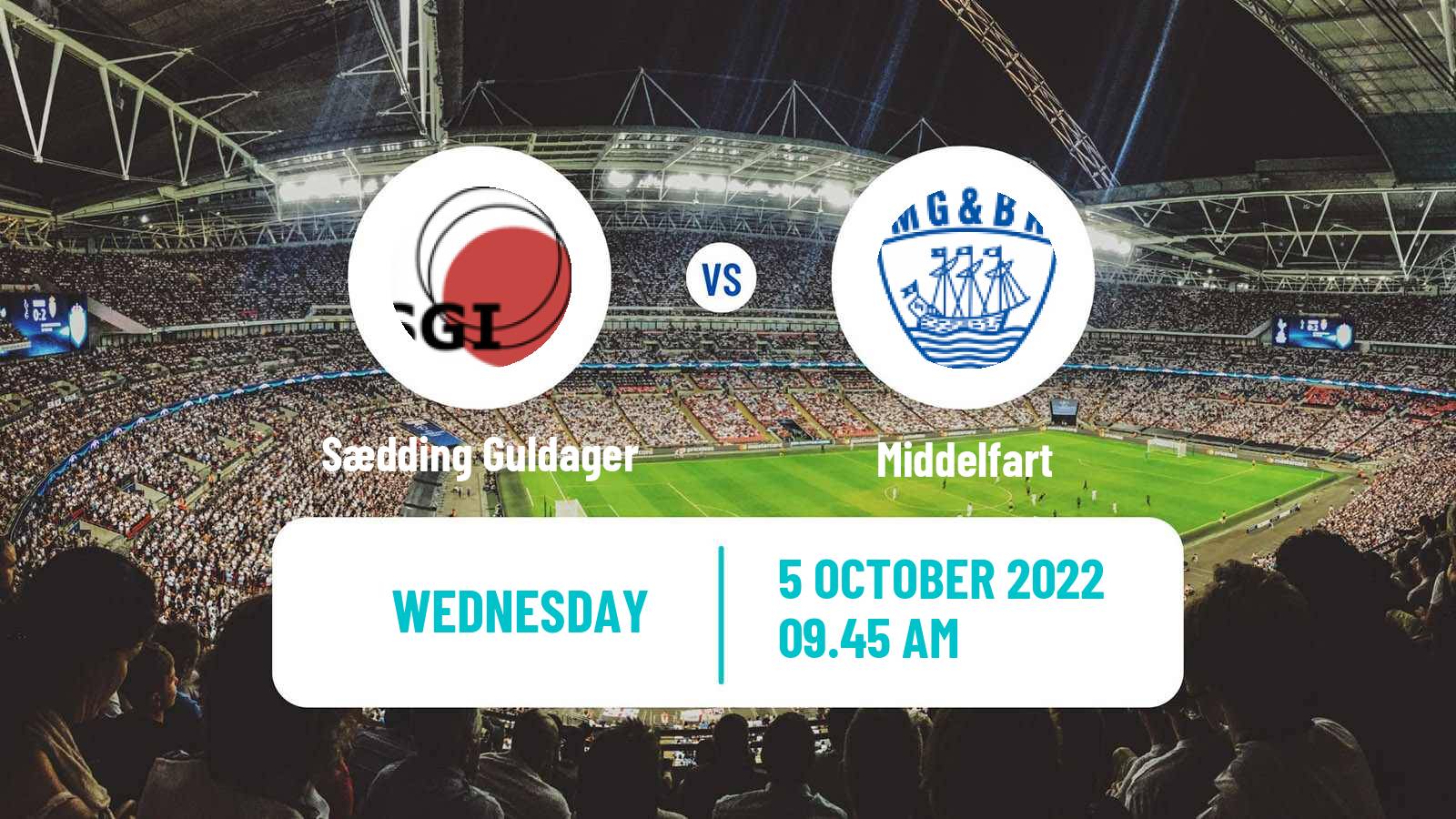 Soccer Danish Landspokal Cup Sædding Guldager - Middelfart