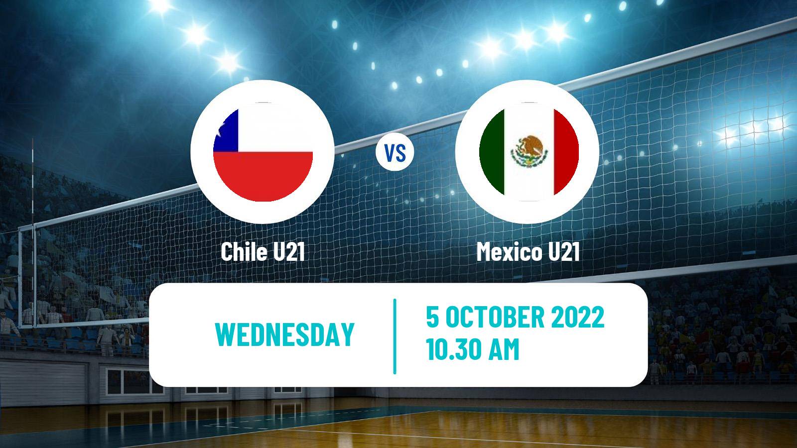 Volleyball Pan-American Cup U21 Volleyball Chile U21 - Mexico U21
