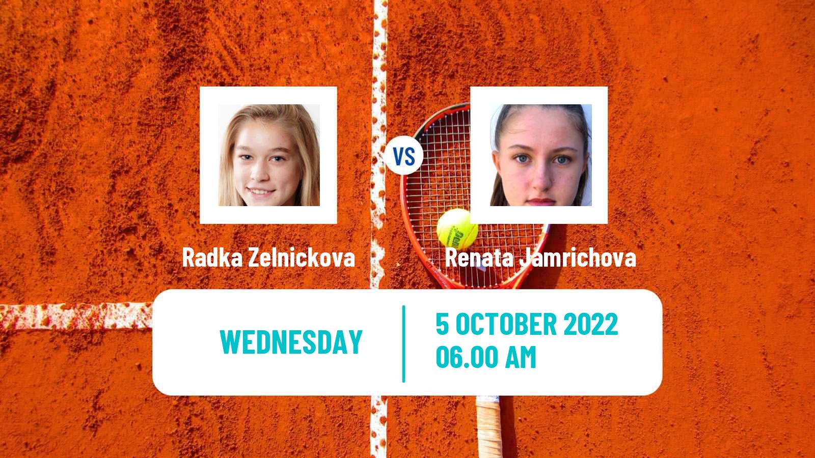 Tennis ITF Tournaments Radka Zelnickova - Renata Jamrichova