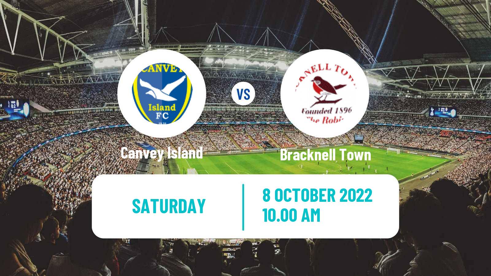 Soccer English FA Trophy Canvey Island - Bracknell Town