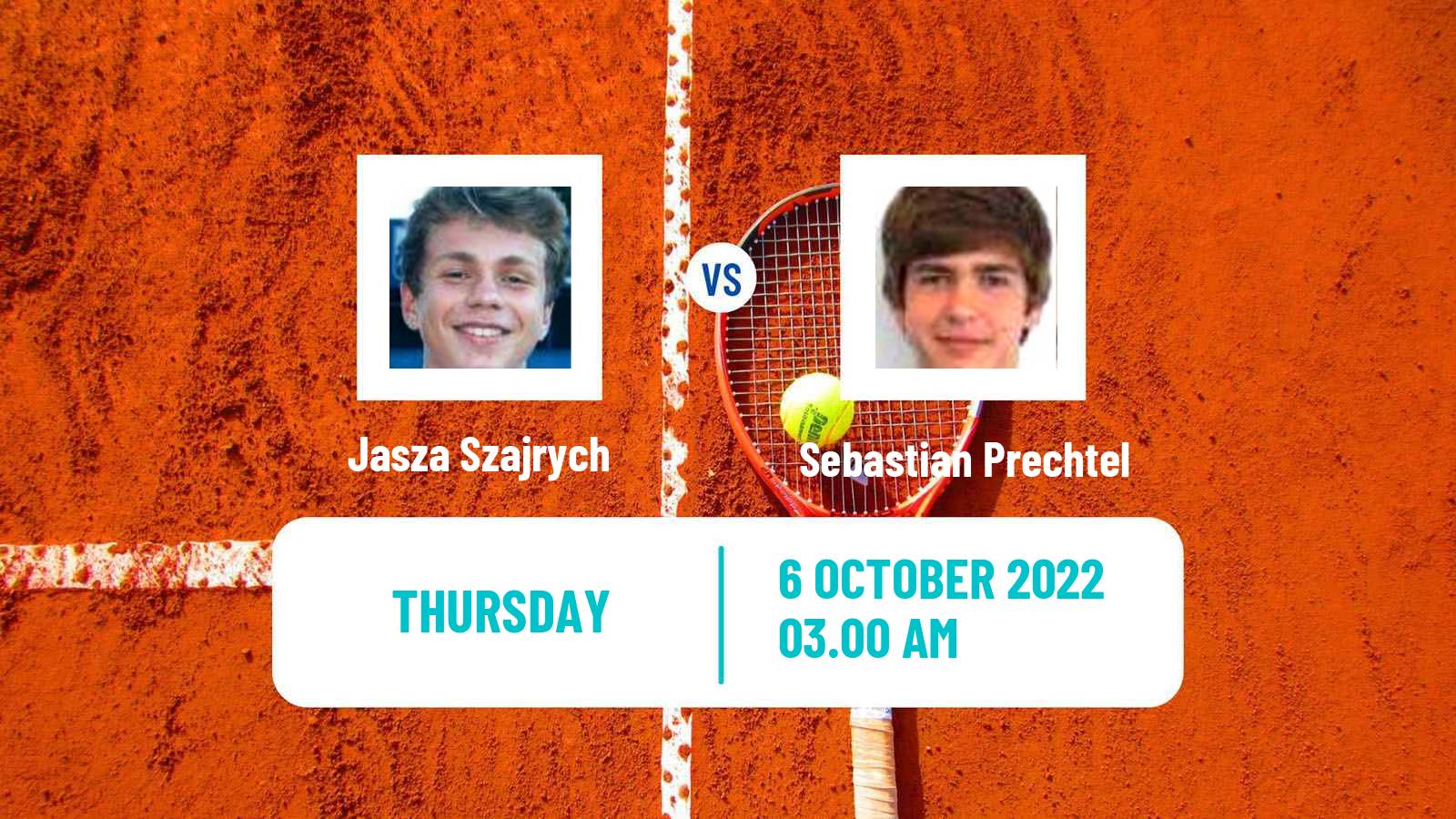 Tennis ITF Tournaments Jasza Szajrych - Sebastian Prechtel