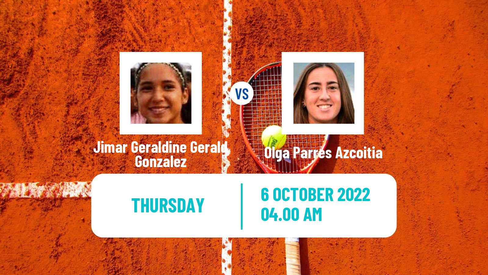 Tennis ITF Tournaments Jimar Geraldine Gerald Gonzalez - Olga Parres Azcoitia