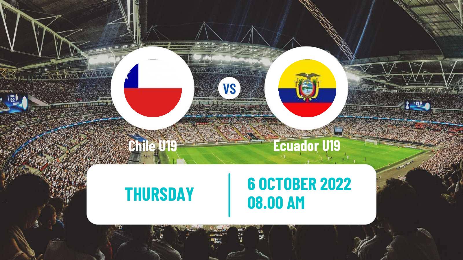 Soccer South American Games U19 Chile U19 - Ecuador U19
