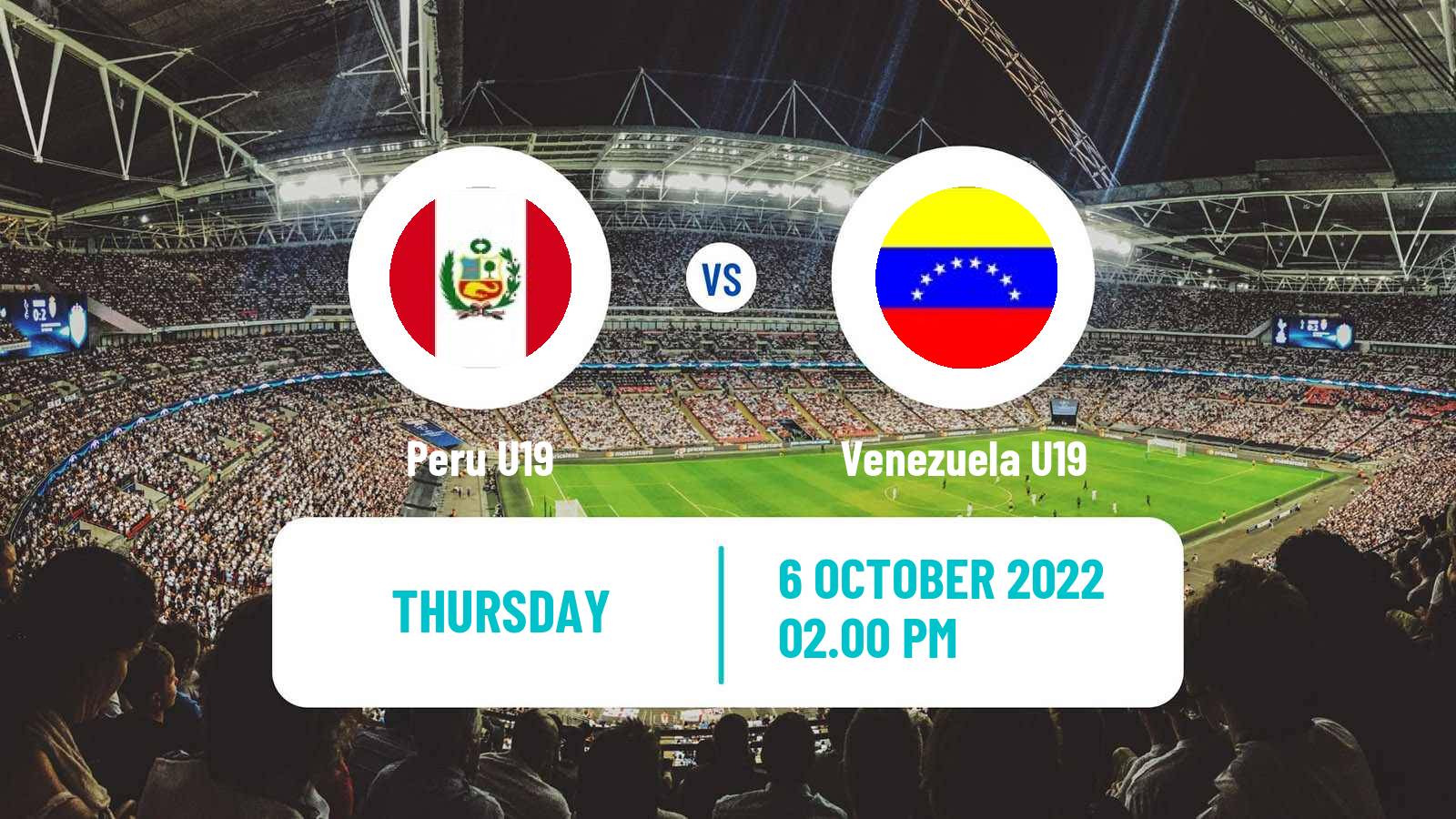 Soccer South American Games U19 Peru U19 - Venezuela U19