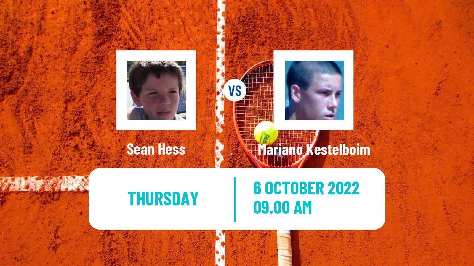 Tennis ITF Tournaments Sean Hess - Mariano Kestelboim