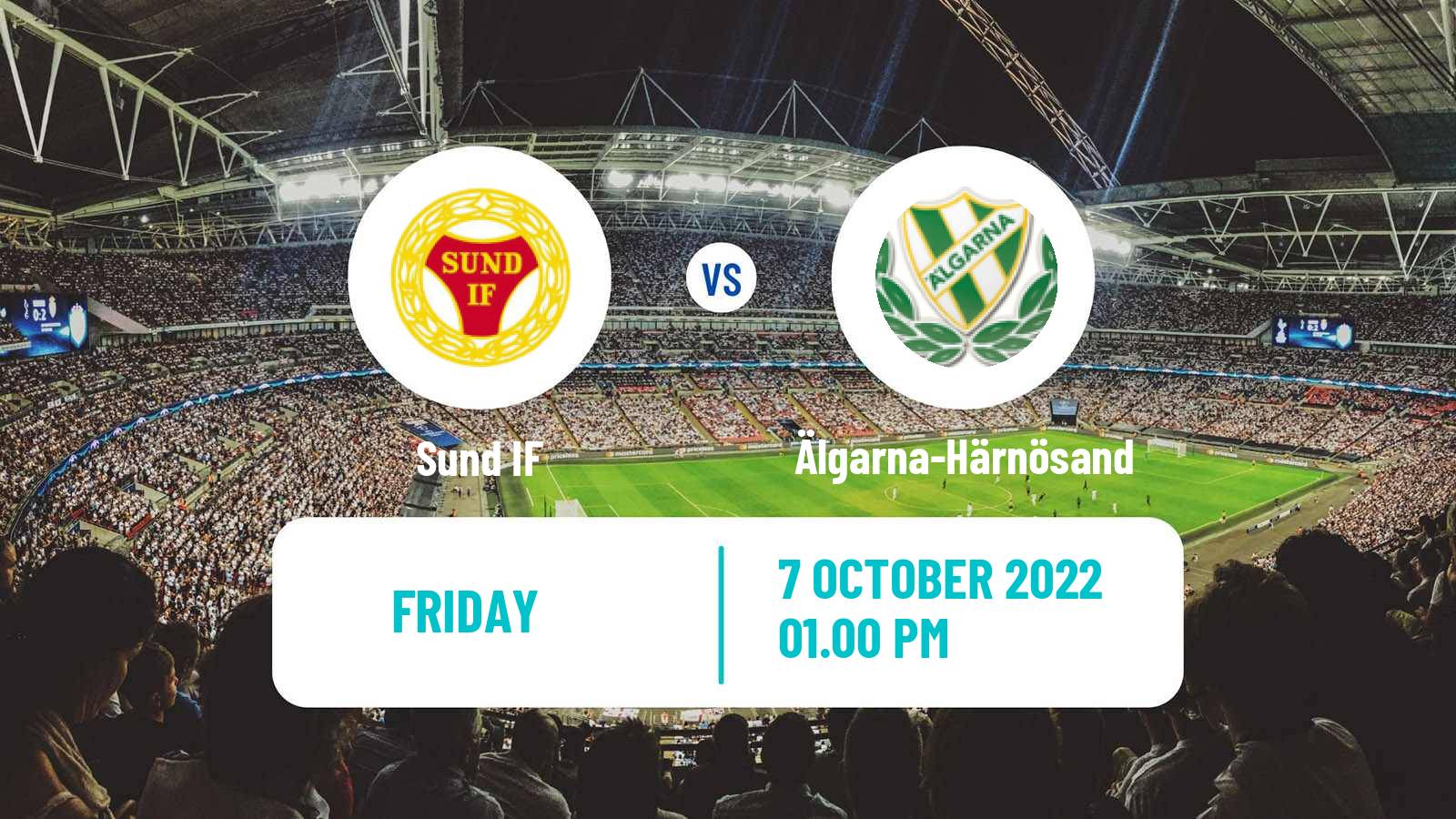 Soccer Swedish Division 2 - Norrland Sund - Älgarna-Härnösand