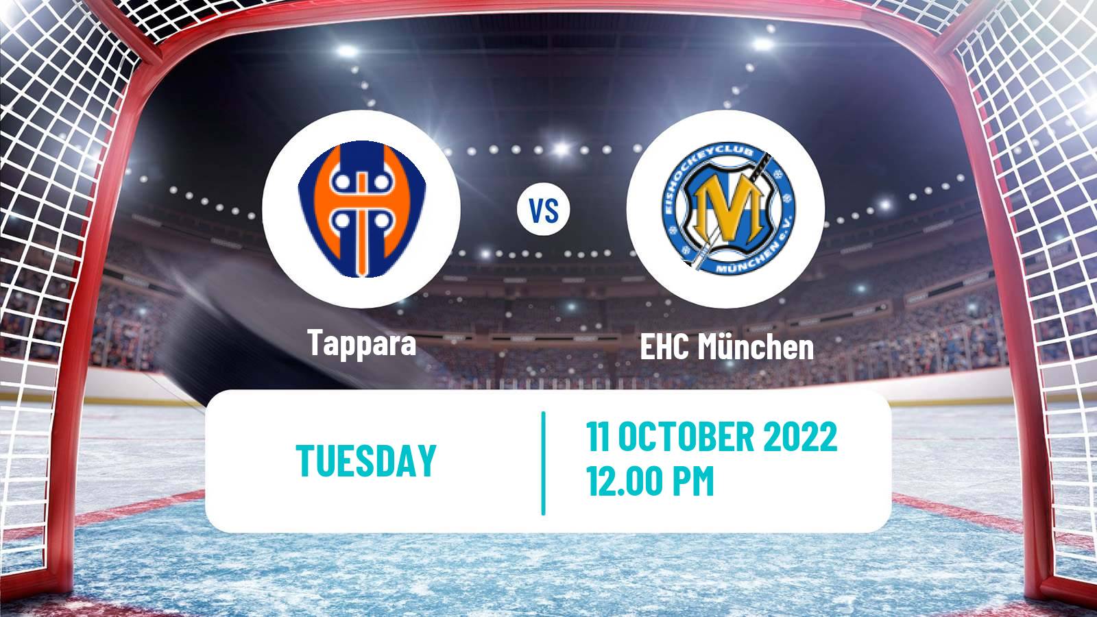 Hockey Champions League Ice Hockey Tappara - EHC München