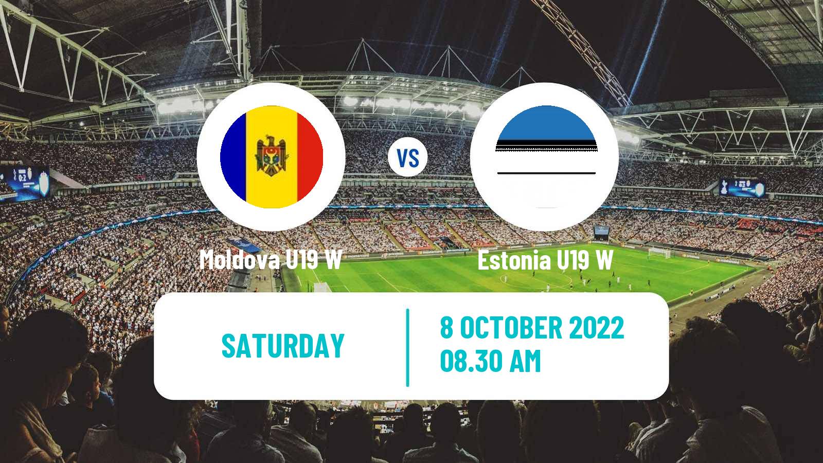 Soccer UEFA Euro U19 Women Moldova U19 W - Estonia U19 W