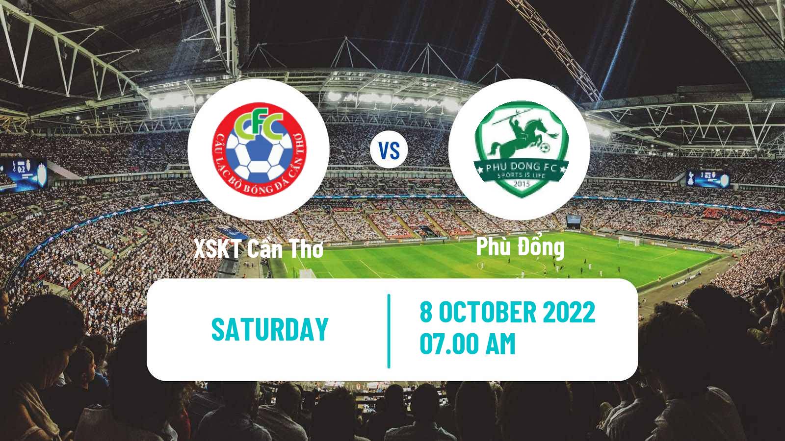 Soccer Vietnamese V League 2 XSKT Cần Thơ - Phù Đổng