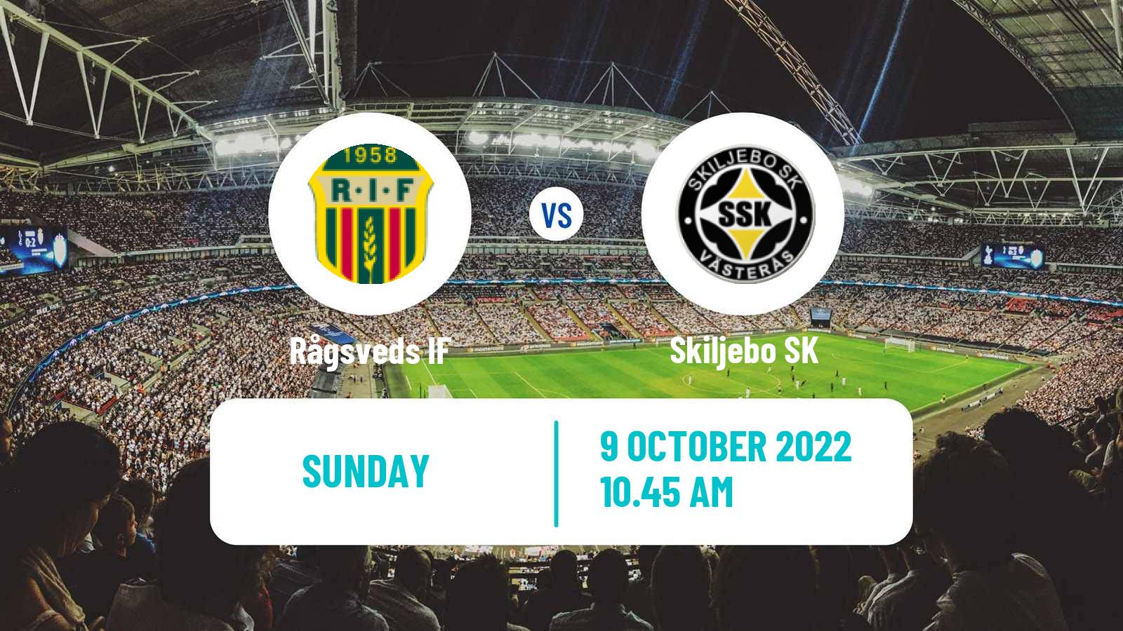 Soccer Swedish Division 2 - Norra Svealand Rågsved - Skiljebo
