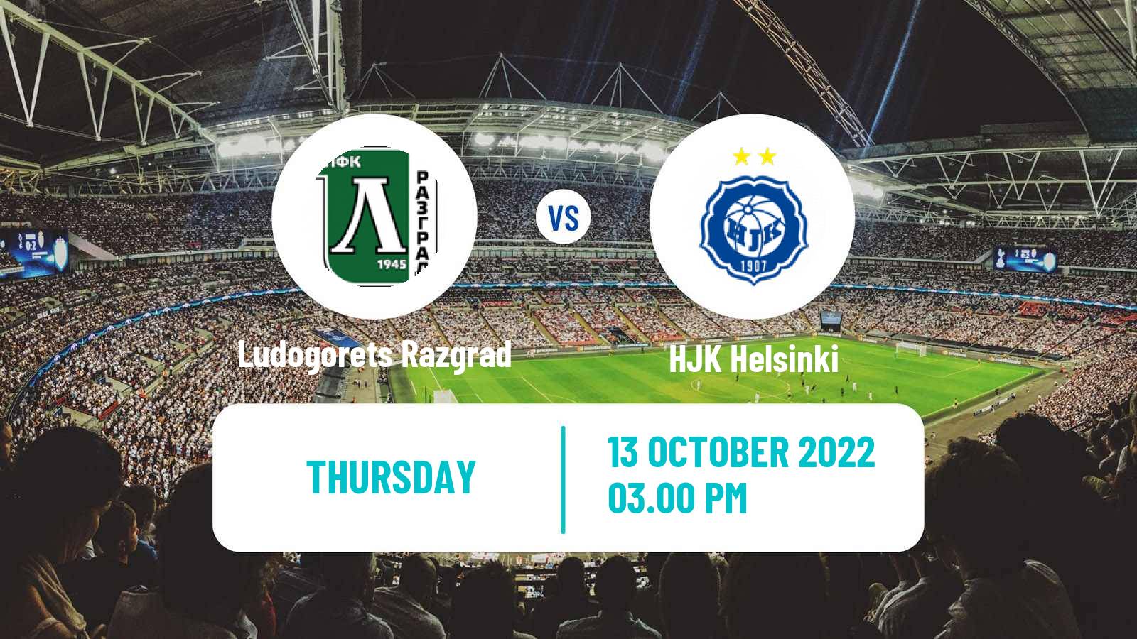 Soccer UEFA Europa League Ludogorets Razgrad - HJK