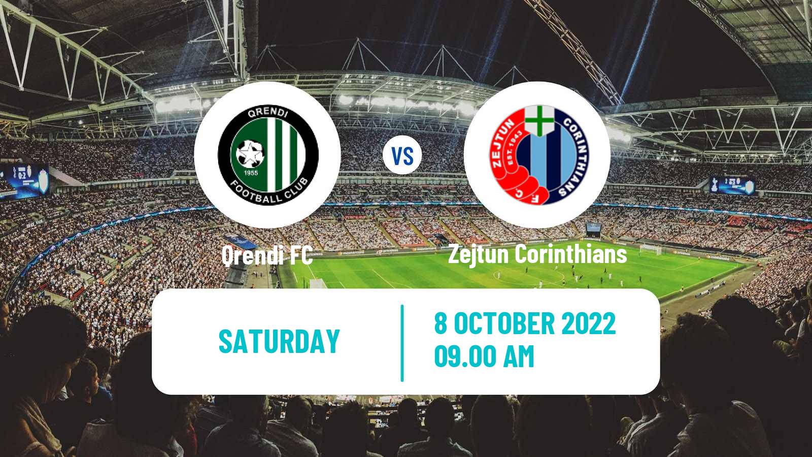 Soccer Maltese Challenge League Qrendi - Zejtun Corinthians