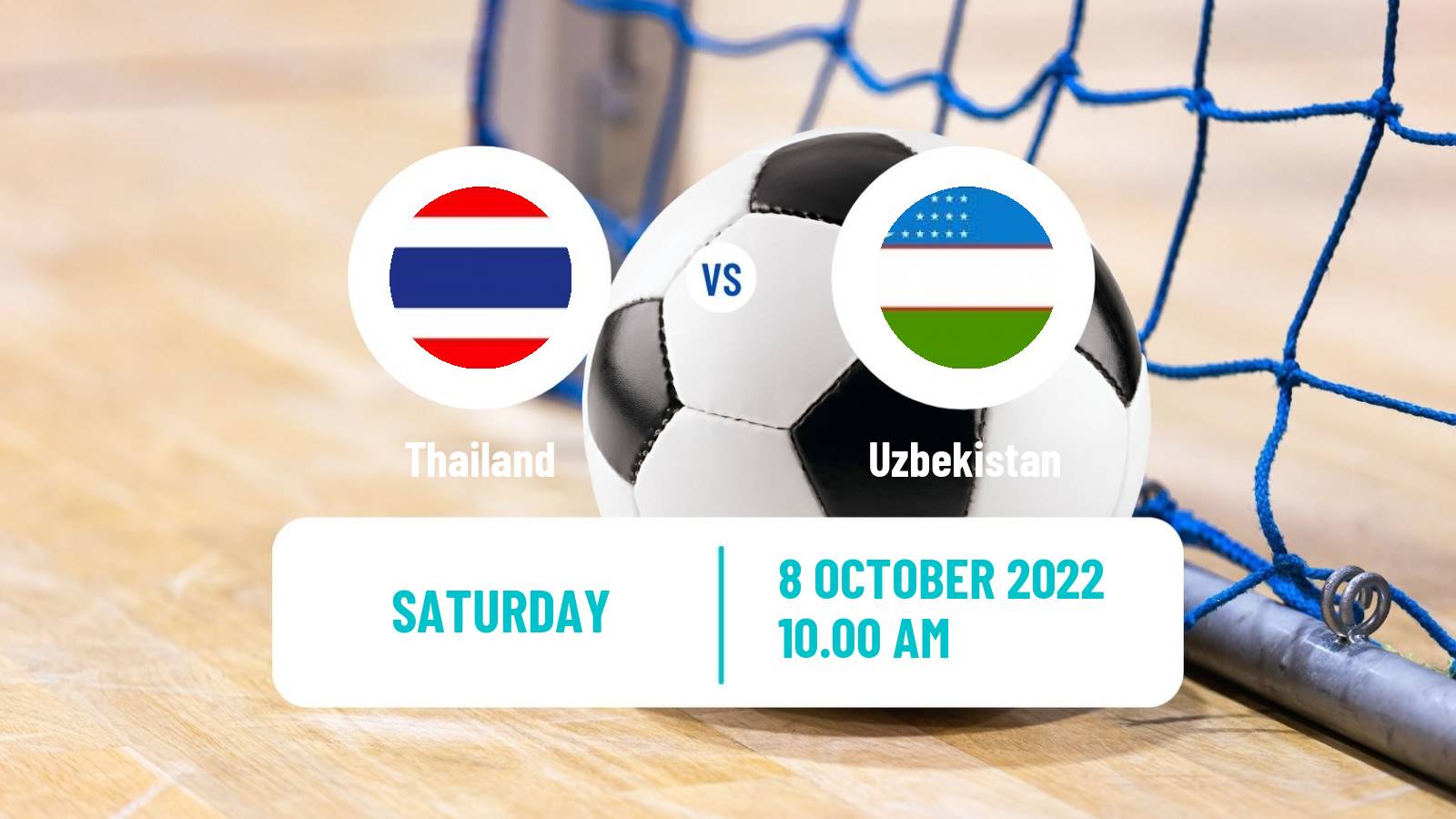 Futsal AFC Asian Cup Futsal Thailand - Uzbekistan