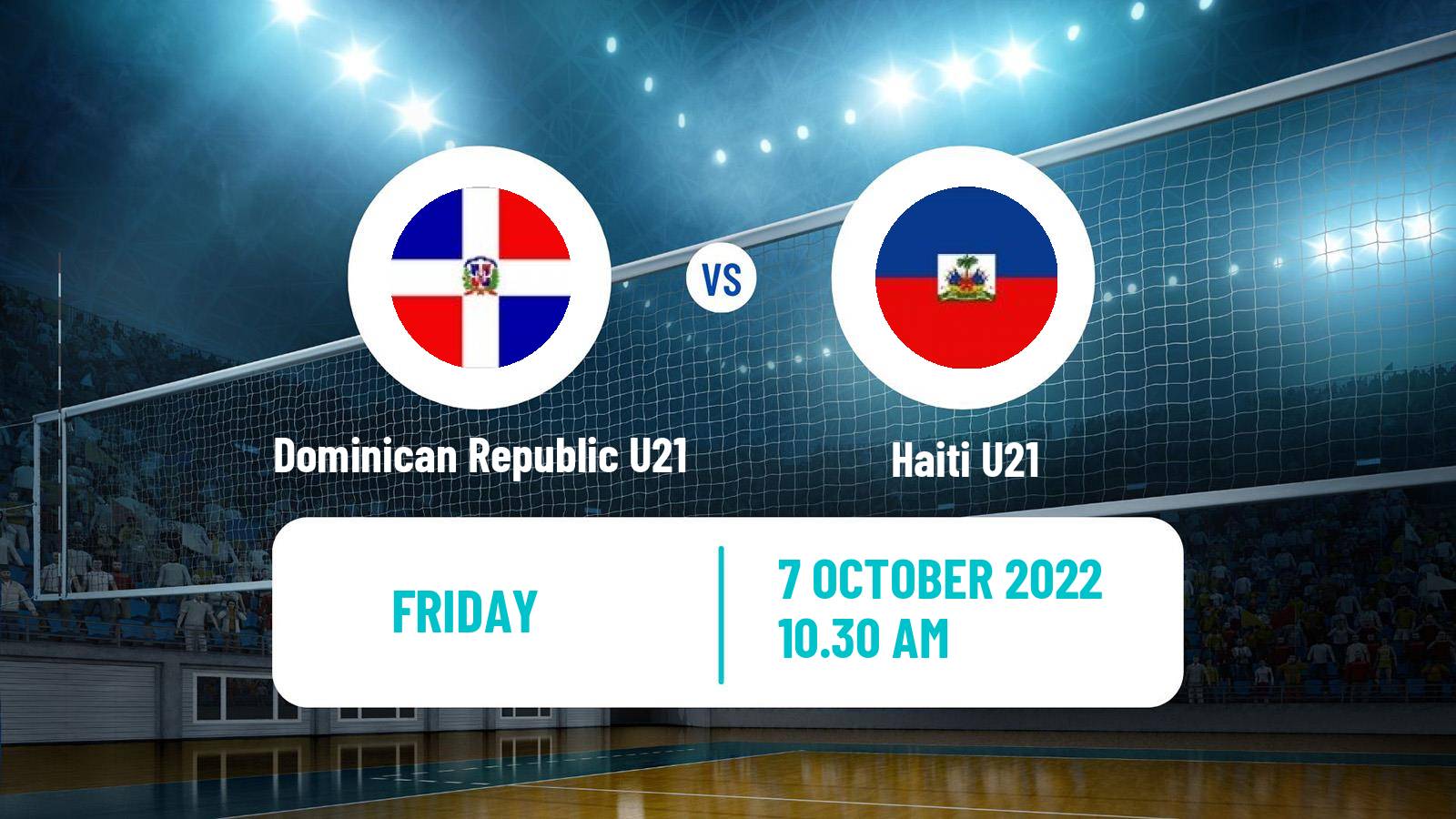 Volleyball Pan-American Cup U21 Volleyball Dominican Republic U21 - Haiti U21