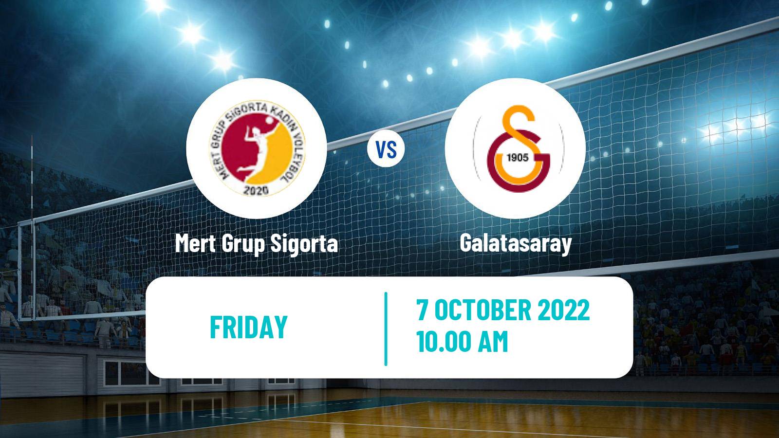 Volleyball Club Friendly Volleyball Women Mert Grup Sigorta - Galatasaray