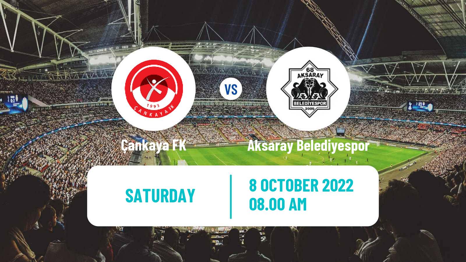 Soccer Turkish 3 Lig Group 3 Çankaya - Aksaray Belediyespor