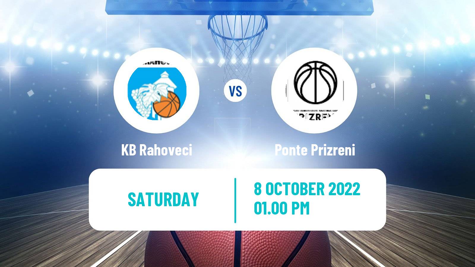 Basketball Kosovo Superliga Basketball Rahoveci - Ponte Prizreni