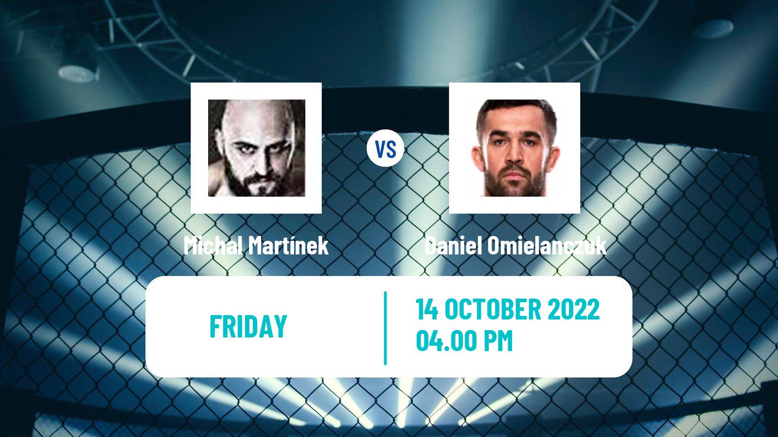 MMA MMA Michal Martínek - Daniel Omielanczuk