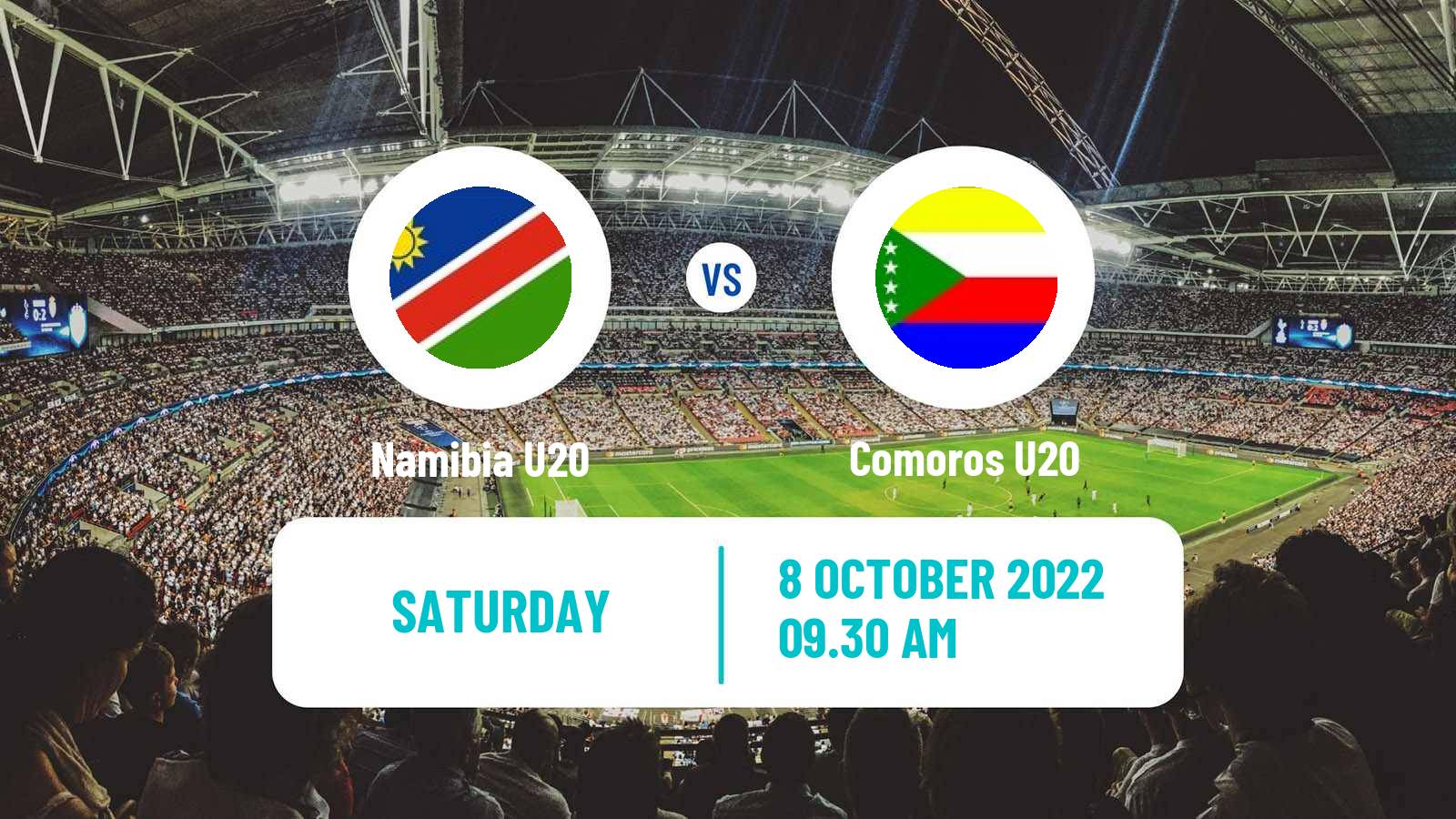 Soccer COSAFA Championship U20 Namibia U20 - Comoros U20