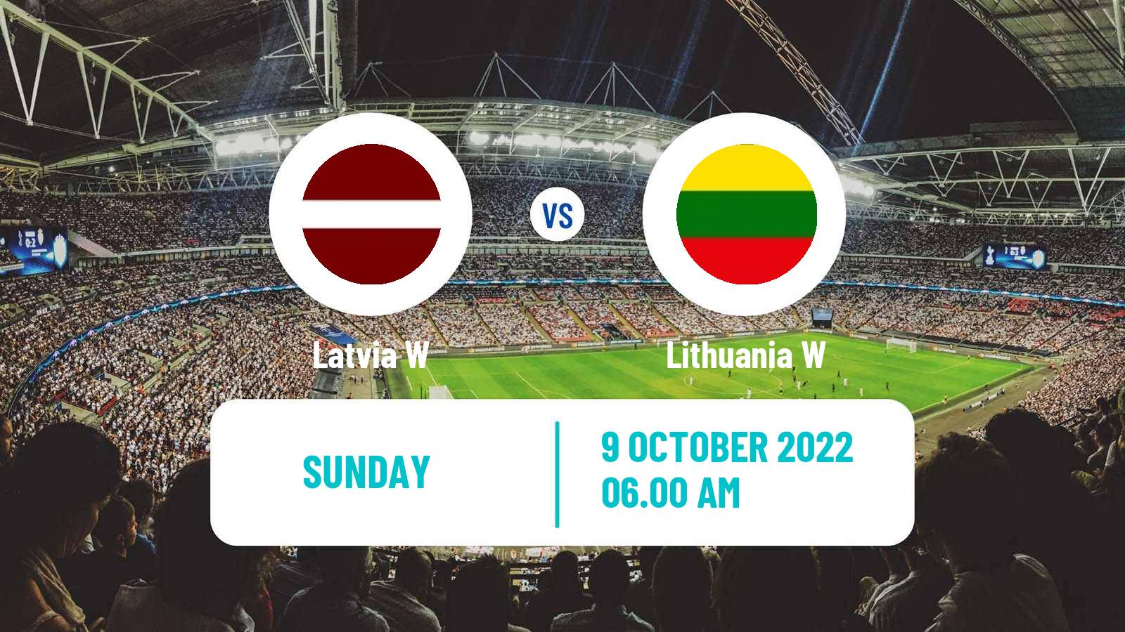 Soccer Friendly International Women Latvia W - Lithuania W