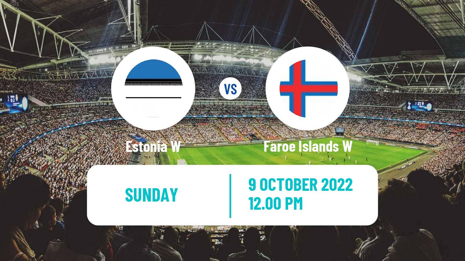 Soccer Friendly International Women Estonia W - Faroe Islands W