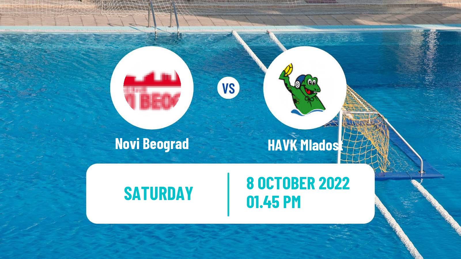Water polo Regional League Water Polo Novi Beograd - HAVK Mladost