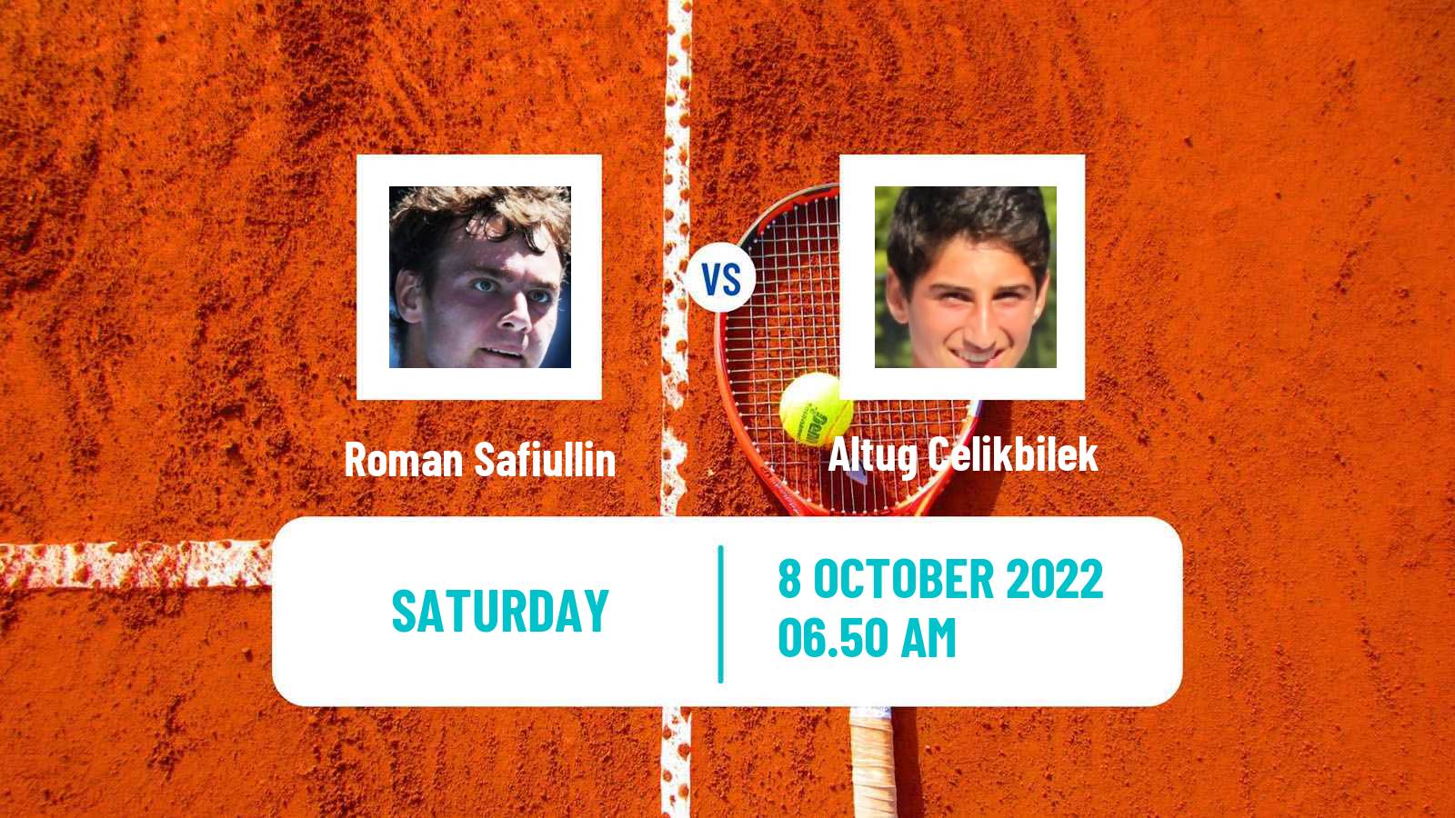 Tennis ATP Florence Roman Safiullin - Altug Celikbilek