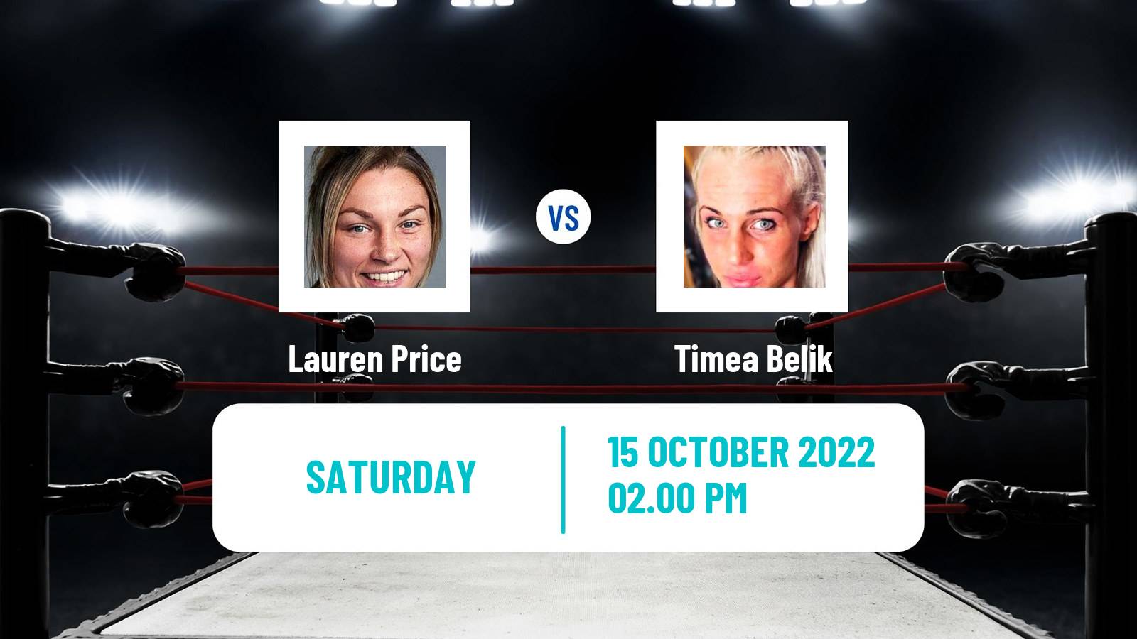 Boxing Boxing Lauren Price - Timea Belik