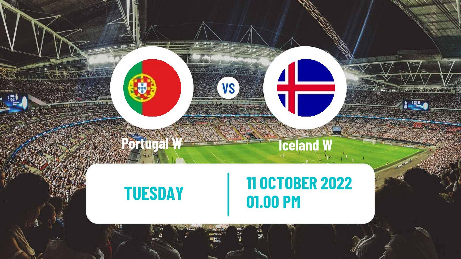 Soccer FIFA World Cup Women Portugal W - Iceland W