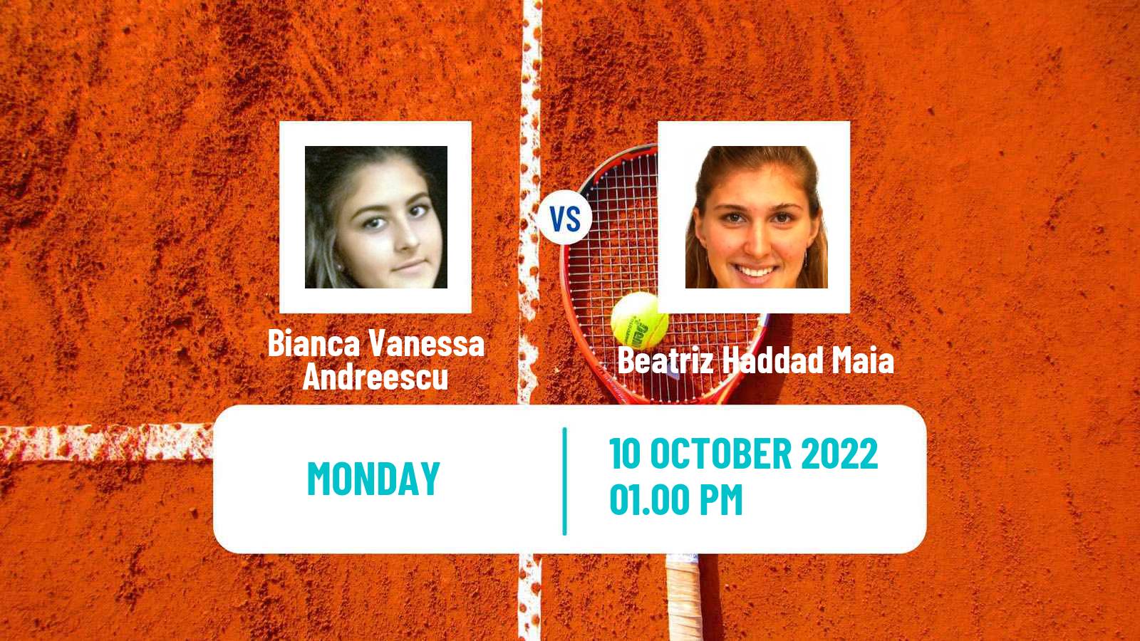 Tennis WTA San Diego Bianca Vanessa Andreescu - Beatriz Haddad Maia