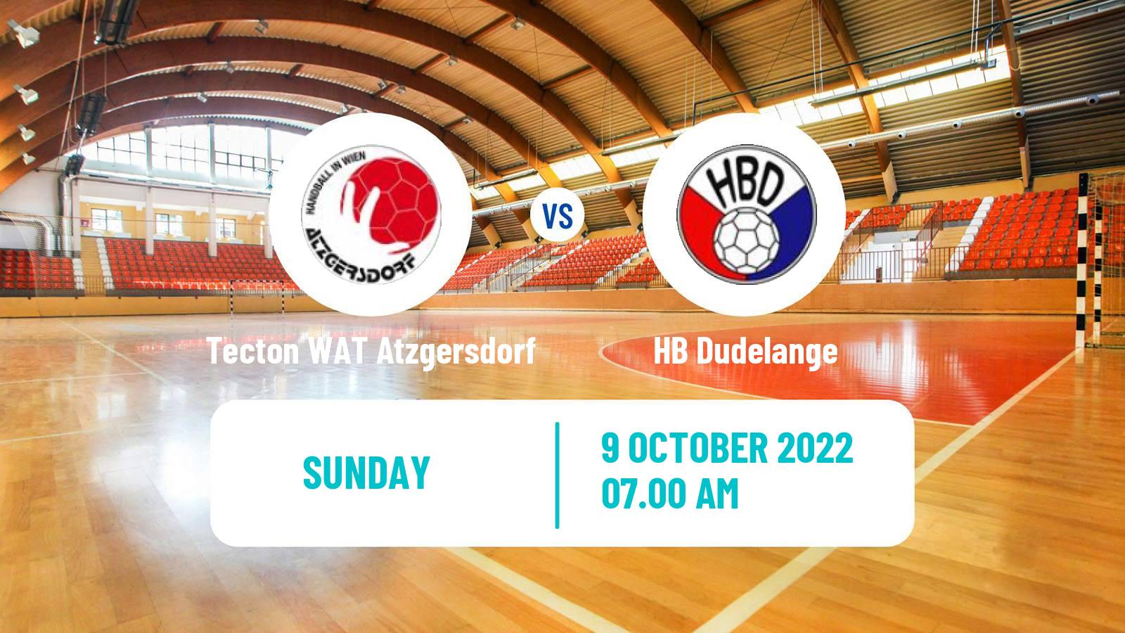 Handball EHF European Cup Women Tecton WAT Atzgersdorf - HB Dudelange