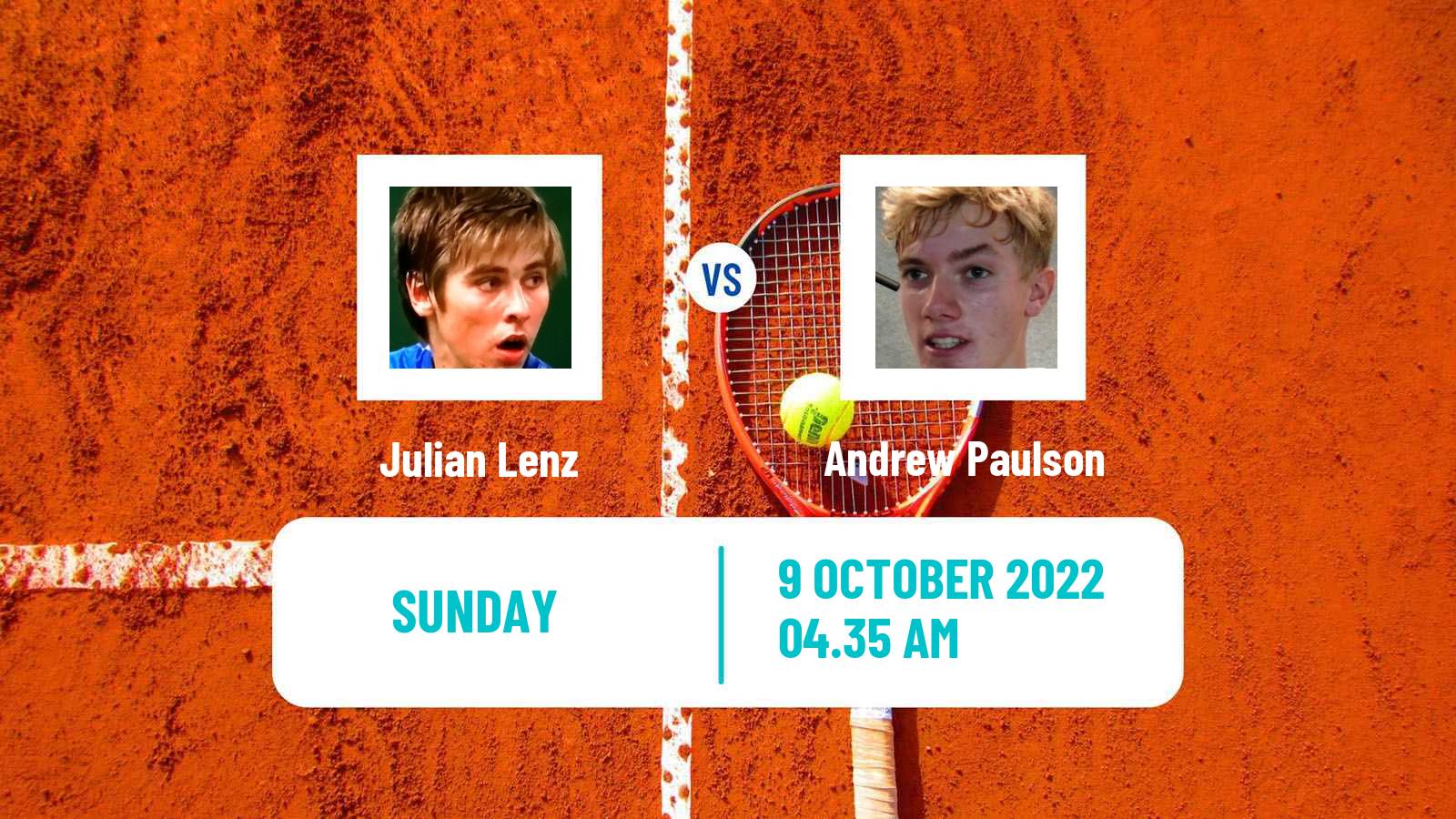 Tennis ATP Challenger Julian Lenz - Andrew Paulson