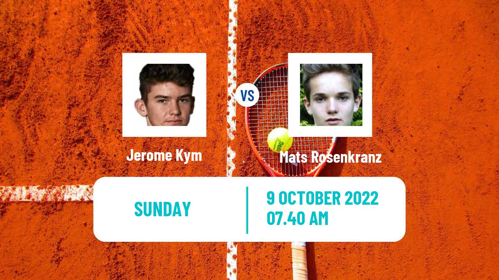 Tennis ATP Challenger Jerome Kym - Mats Rosenkranz