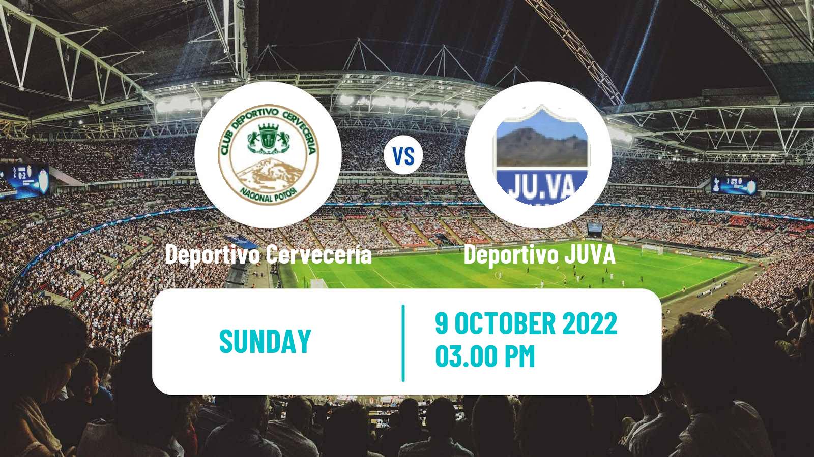 Soccer Bolivian Nacional B Deportivo Cervecería - Deportivo JUVA