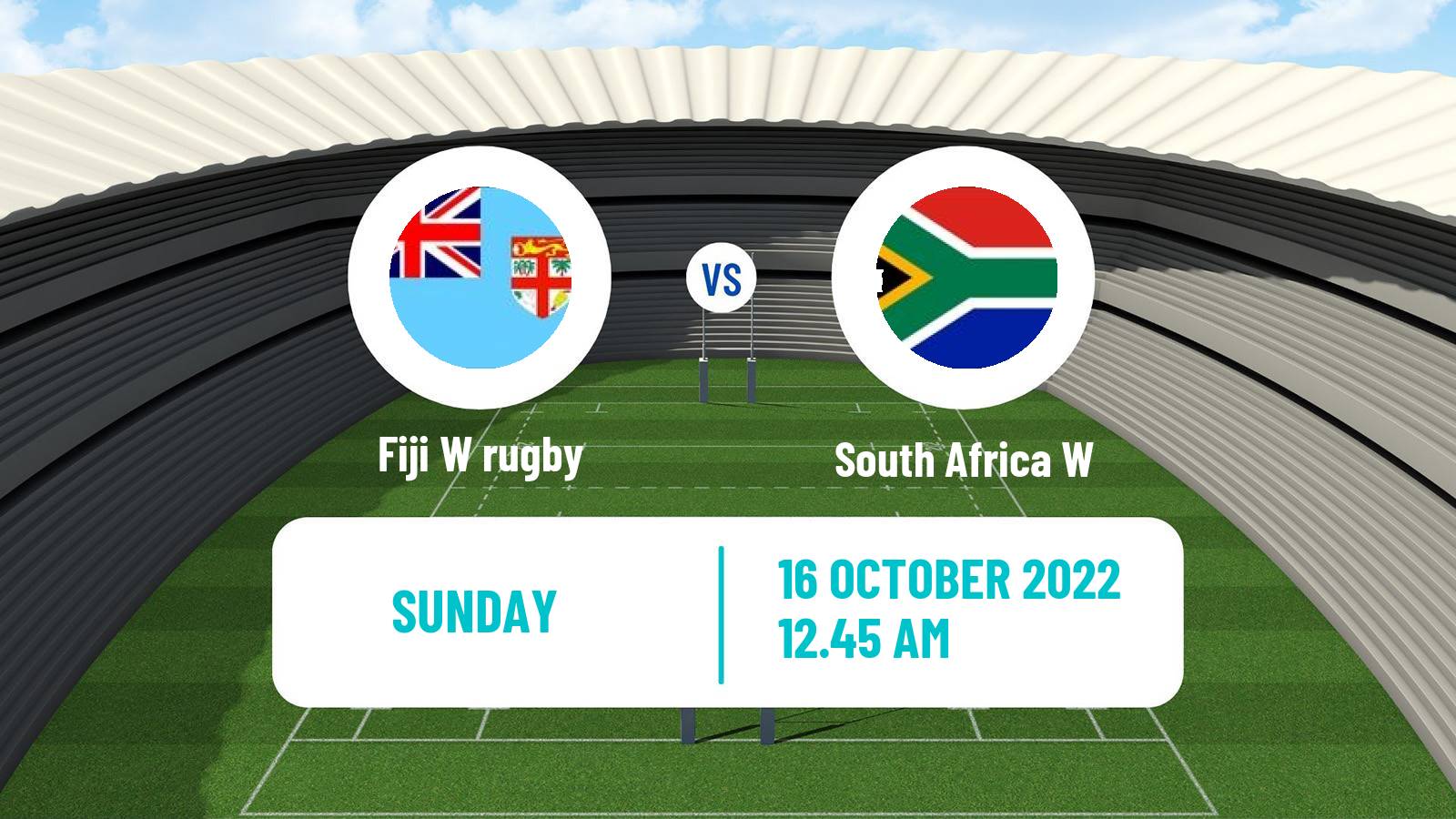 Rugby union World Cup Rugby Union Women Fiji W - South Africa W