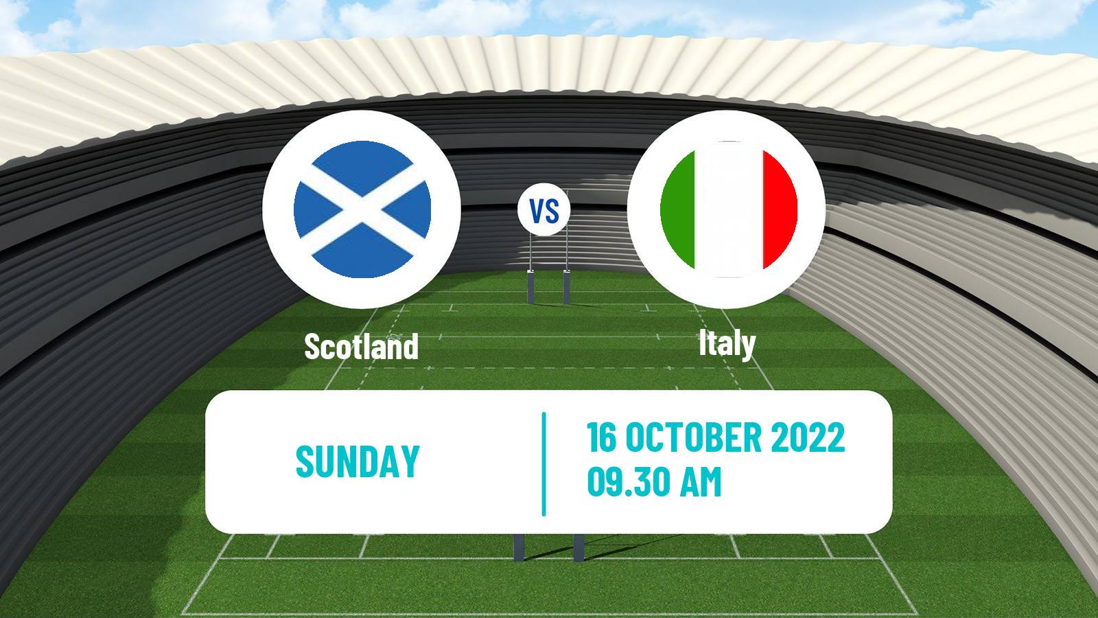 Rugby league Rugby League World Cup Scotland - Italy