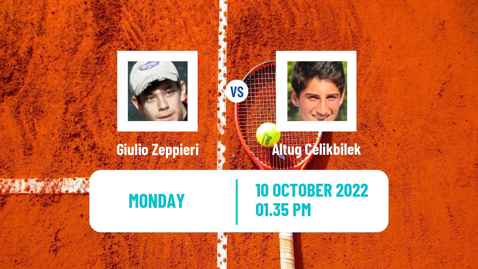 Tennis ATP Florence Giulio Zeppieri - Altug Celikbilek