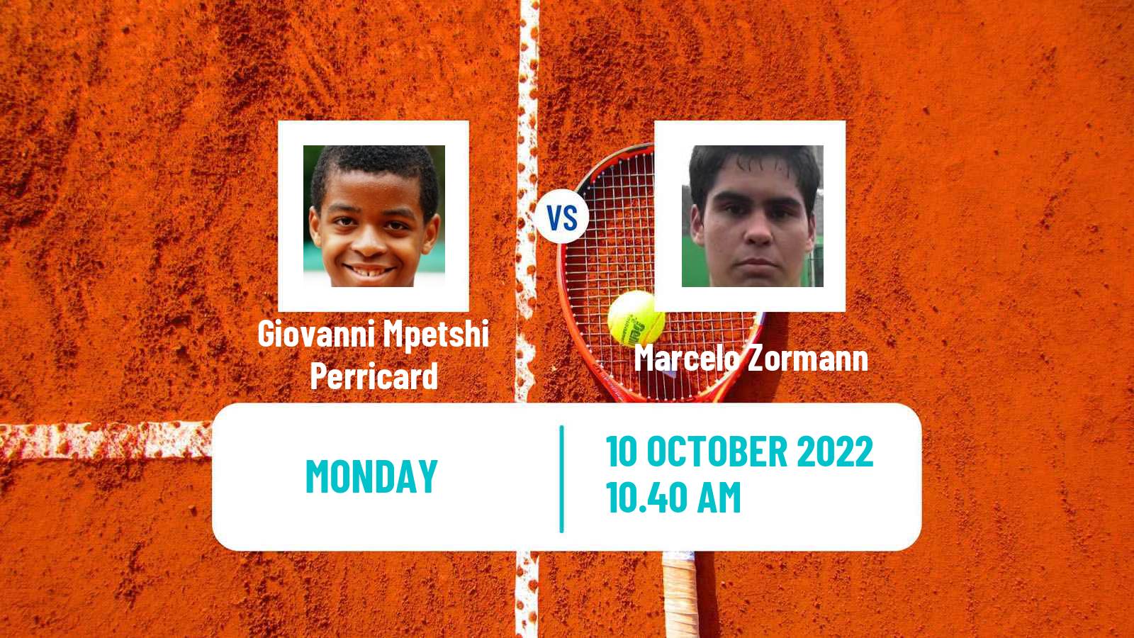 Tennis ATP Challenger Giovanni Mpetshi Perricard - Marcelo Zormann