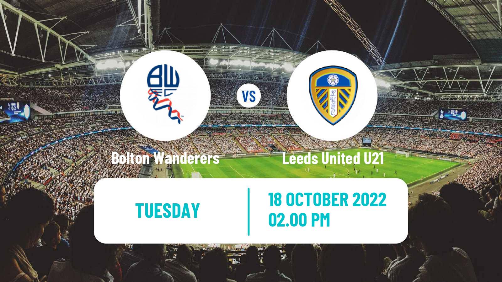 Soccer English EFL Trophy Bolton Wanderers - Leeds United U21