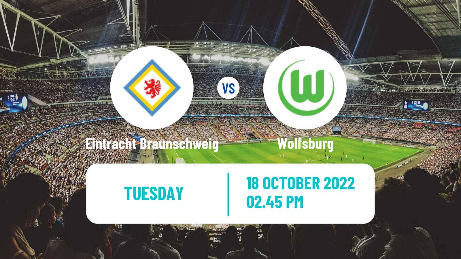 Soccer German DFB Pokal Eintracht Braunschweig - Wolfsburg