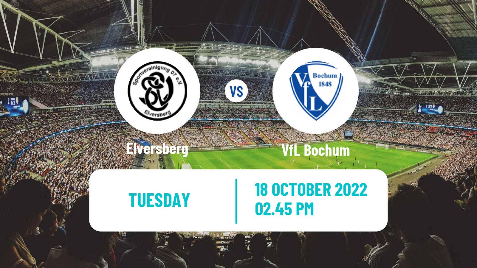 Soccer German DFB Pokal Elversberg - Bochum