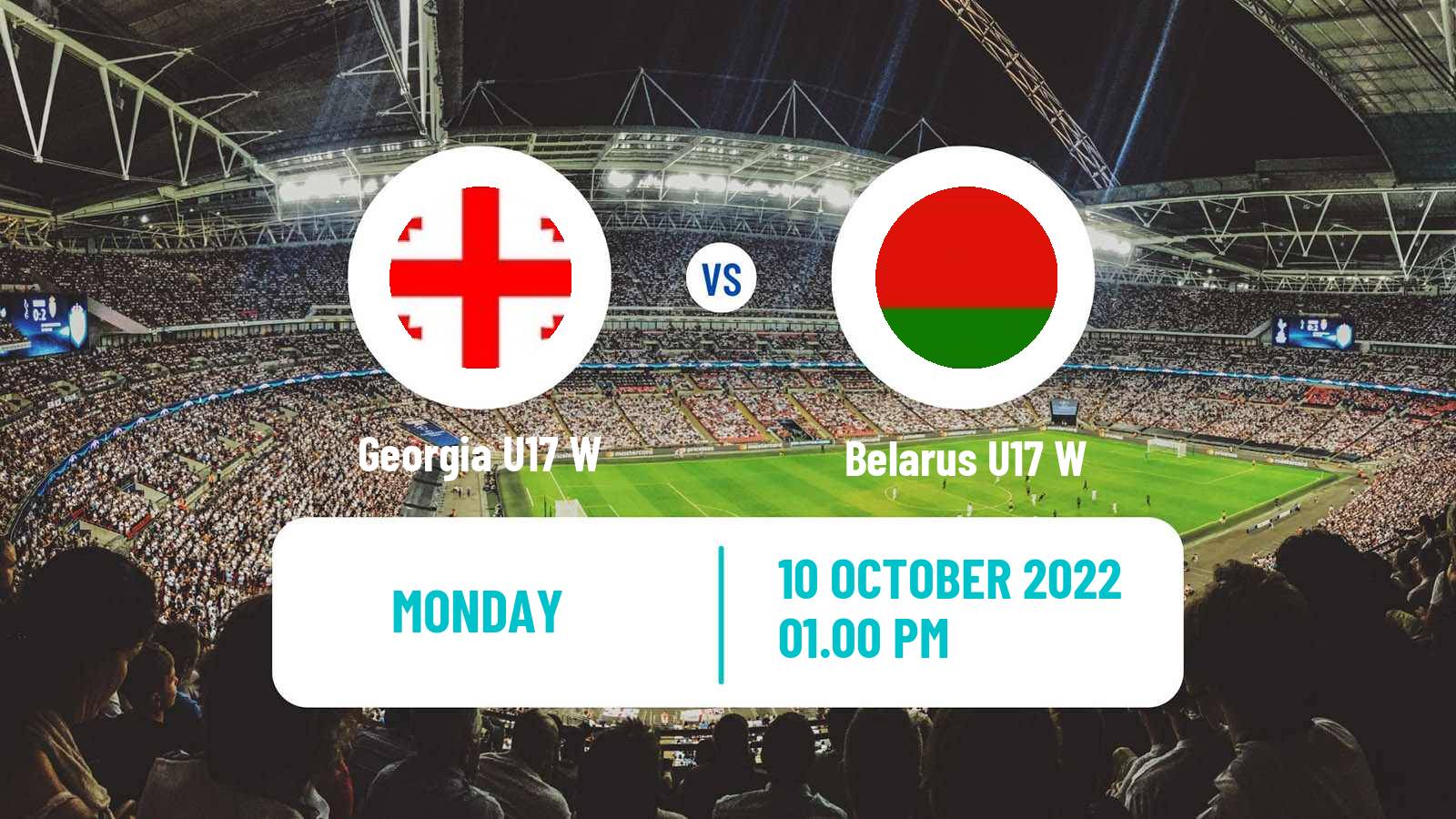 Soccer UEFA Euro U17 Women Georgia U17 W - Belarus U17 W