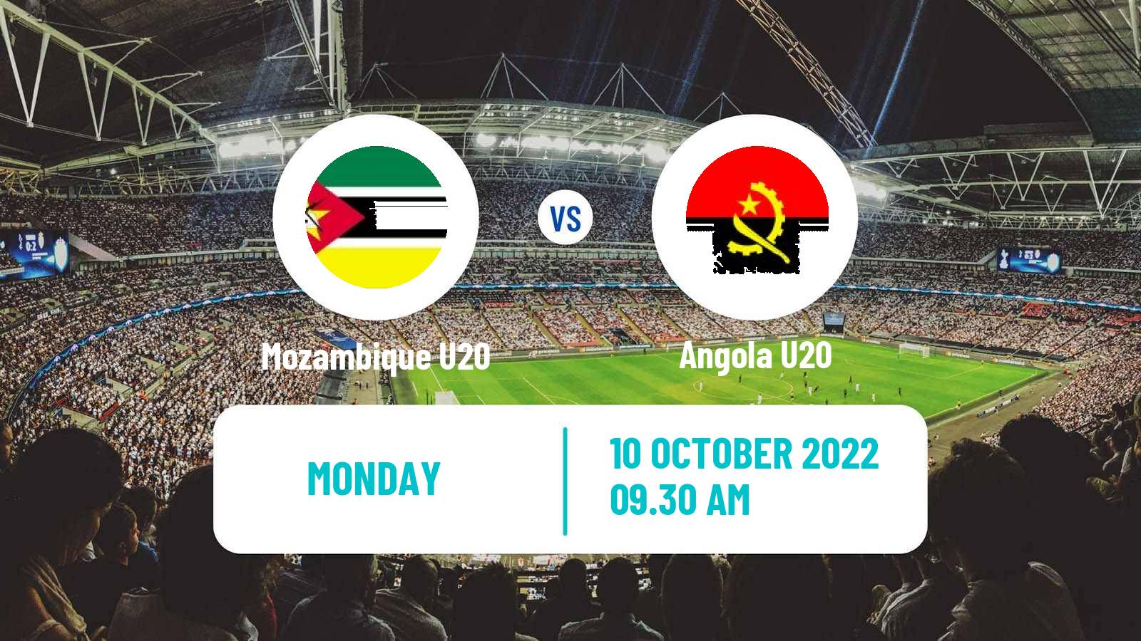 Soccer COSAFA Championship U20 Mozambique U20 - Angola U20