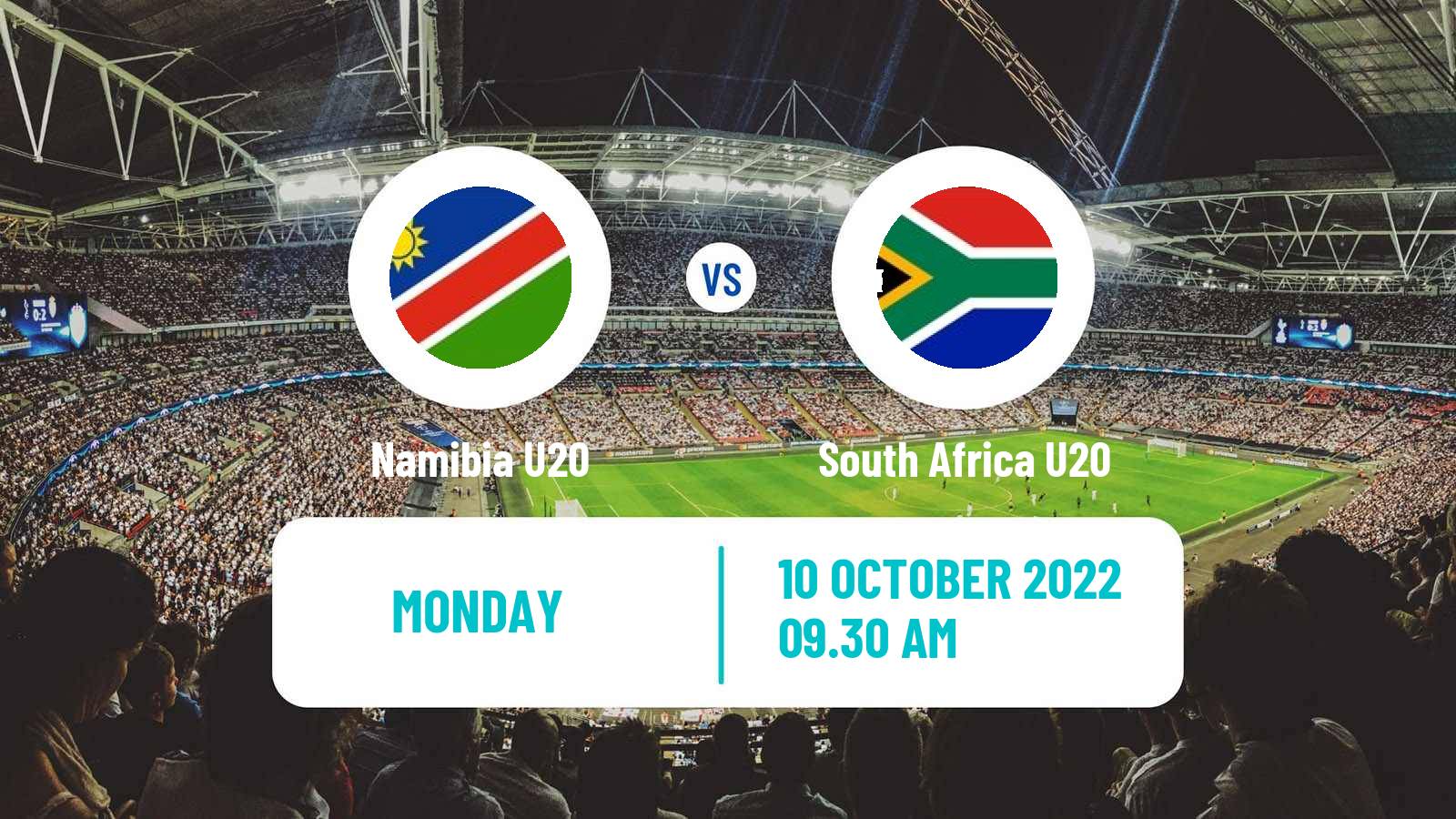Soccer COSAFA Championship U20 Namibia U20 - South Africa U20