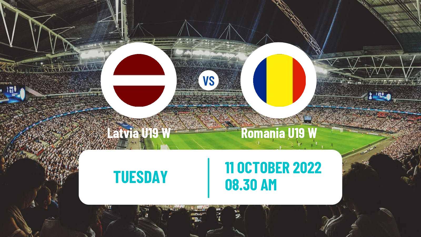 Soccer UEFA Euro U19 Women Latvia U19 W - Romania U19 W