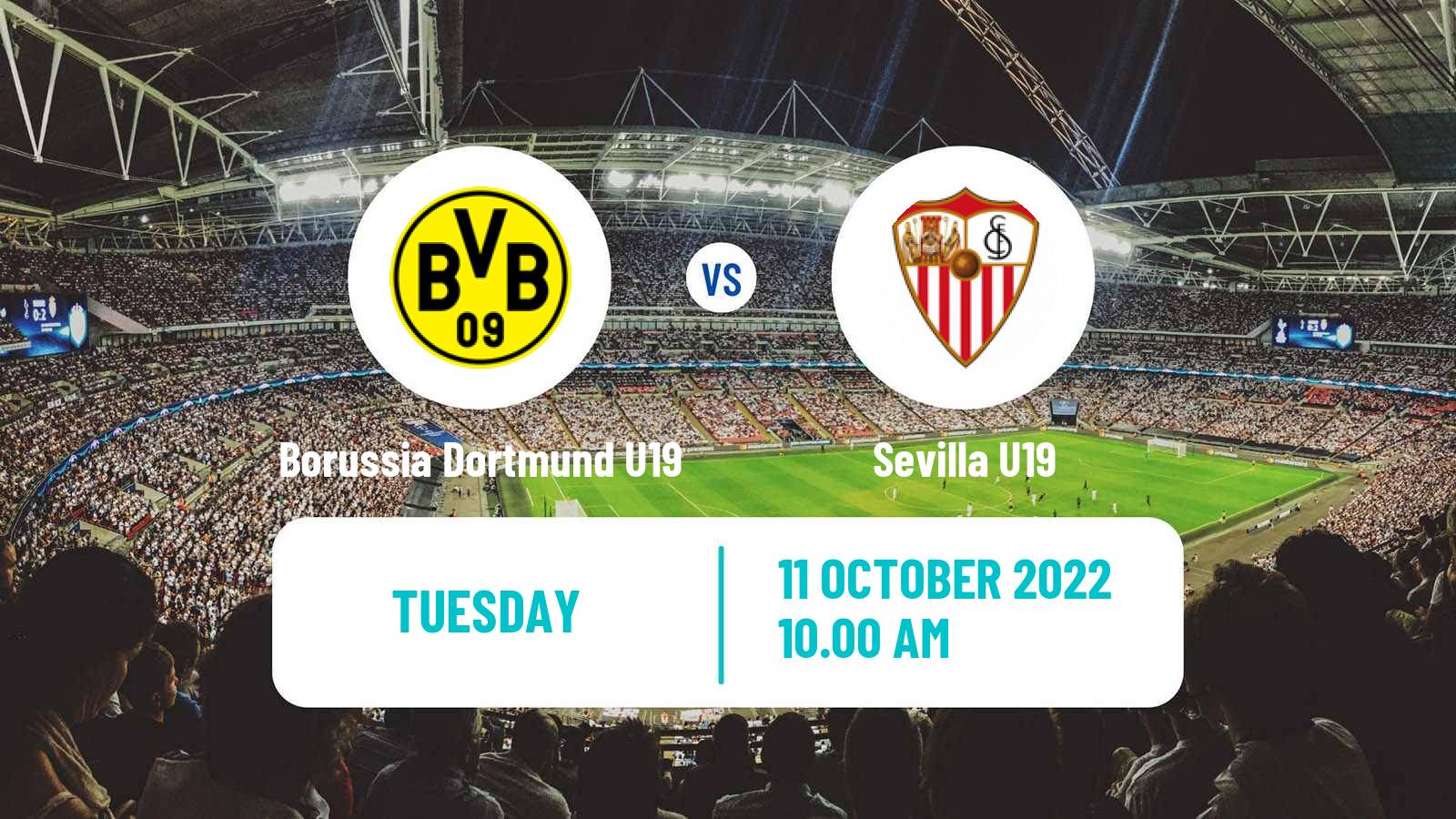 Soccer UEFA Youth League Borussia Dortmund U19 - Sevilla U19