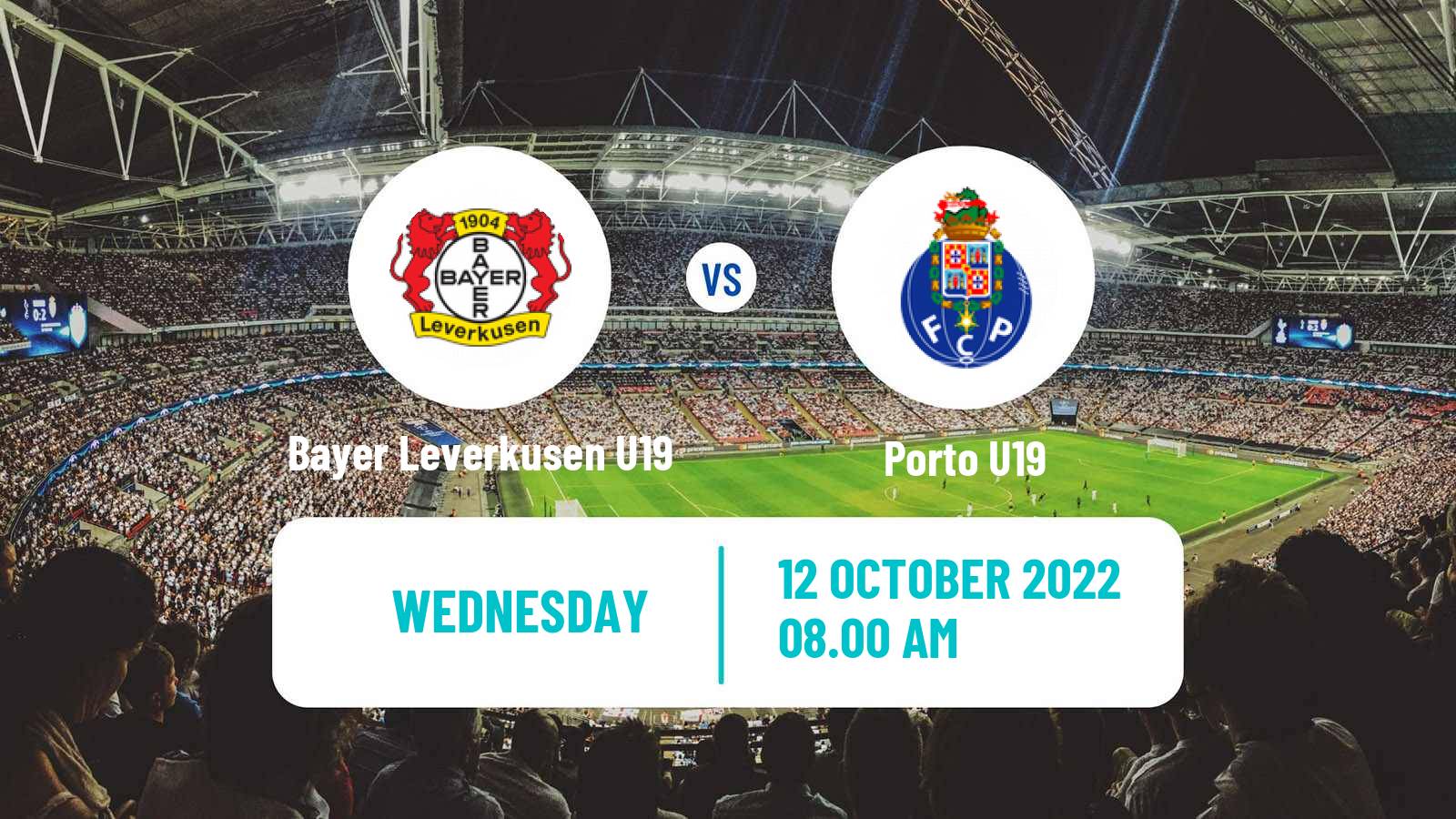 Soccer UEFA Youth League Bayer Leverkusen U19 - Porto U19